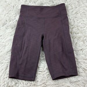 Lululemon Invigorate High-Rise Short 10" Heathered Black Currant